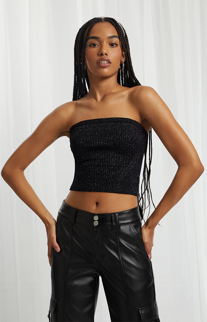 Beverly and Beck Shine Sweetheart Tube Top | Pacsun