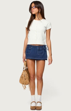 Coreen Button Up Knit Cardigan image number 5