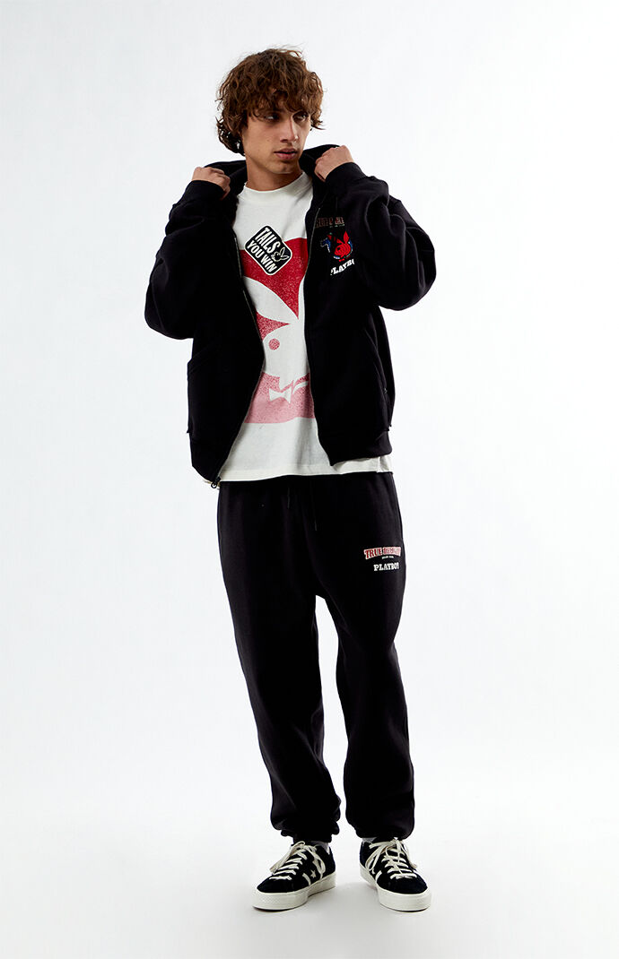 True Religion x Playboy Full Zip Hoodie | PacSun
