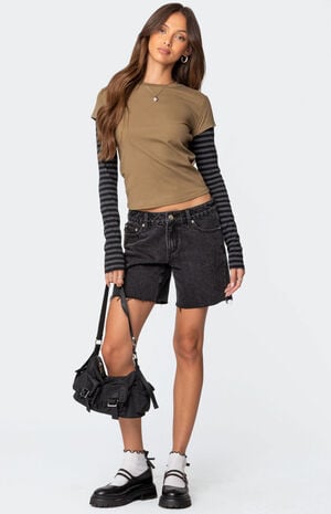 Eliana Layered Long Sleeve T-Shirt image number 2