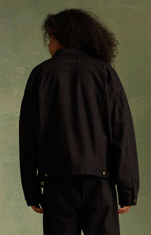 Jet Black Denim Jacket image number 3