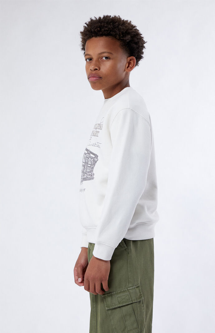 Kids crew neck sweatshirt online