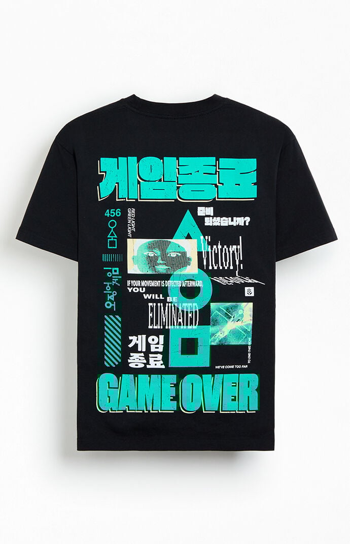 Netflix SQUID GAME サノス I like you Tシャツ 紺 Netflix SQUID GAME サノス I like you Tシャツ 紺の通販 by
