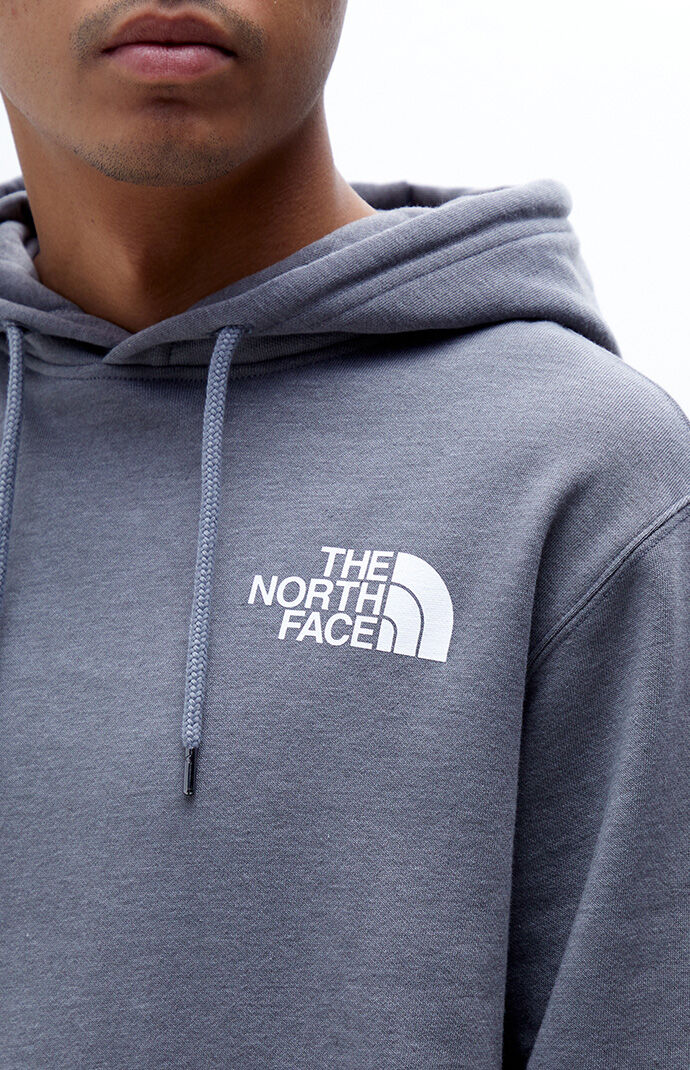 The North Face Heather Gray Box NSE Hoodie PacSun