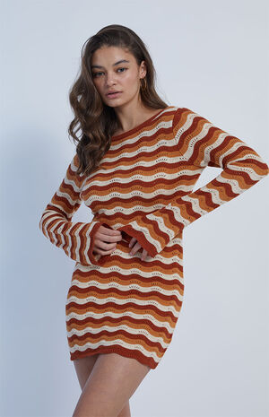 Sunshine Knit Mini Dress image number 2