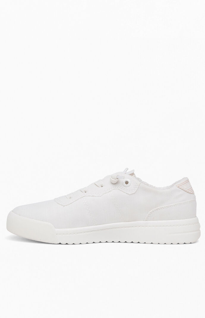 Women's White Cannon Sneakers