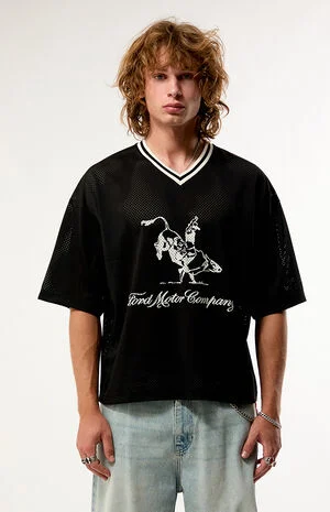 Heritage Cropped Football Jersey image number 1