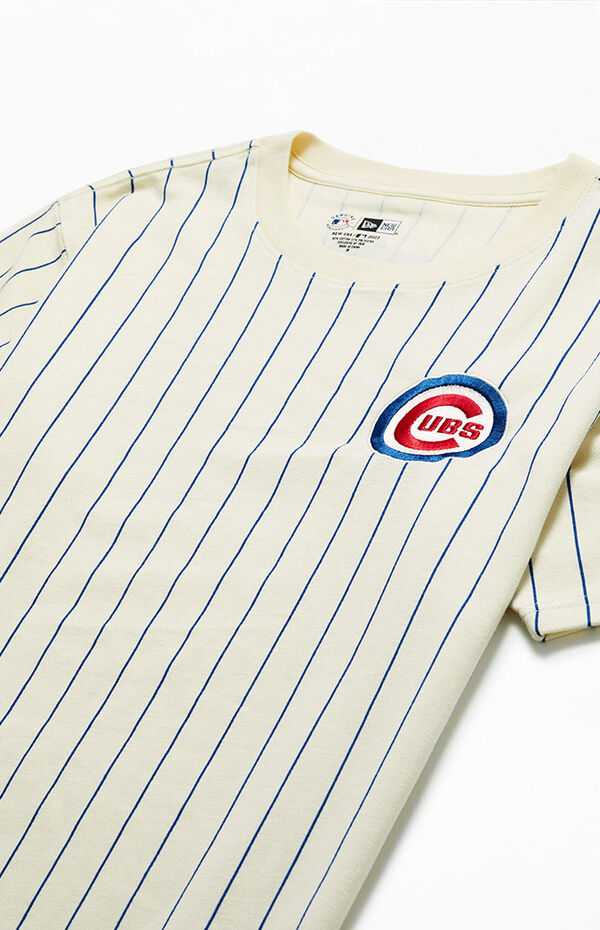 New Era Chicago Cubs Pinstripe T-Shirt