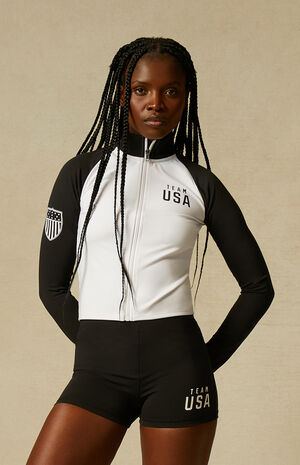 Team USA Warmup Track Jacket image number 1