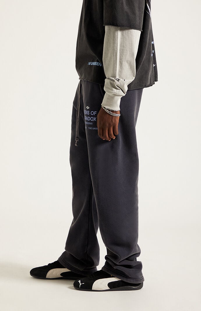 Pacsun Visions Of A Paradox Fleece Baggy Sweatpants | Pacsun