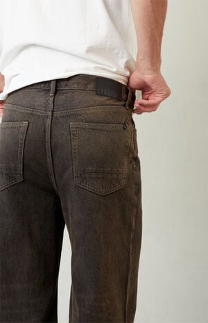 Blake Extreme Baggy Jeans Overdyed Brown image number 6