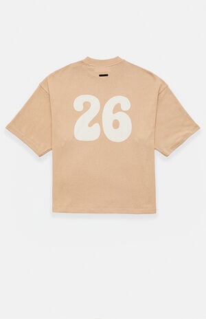 Women's Tan Merch Mesh T-Shirt image number 2
