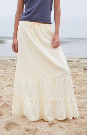 Yellow Nadia Maxi Skirt image number 2