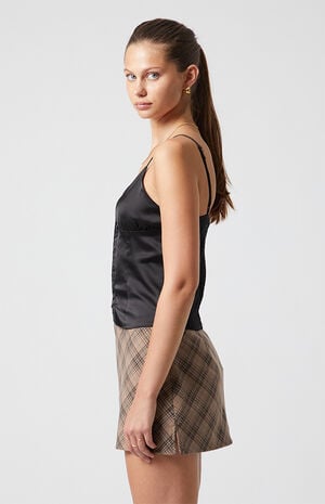 Satin Longline Corset image number 4