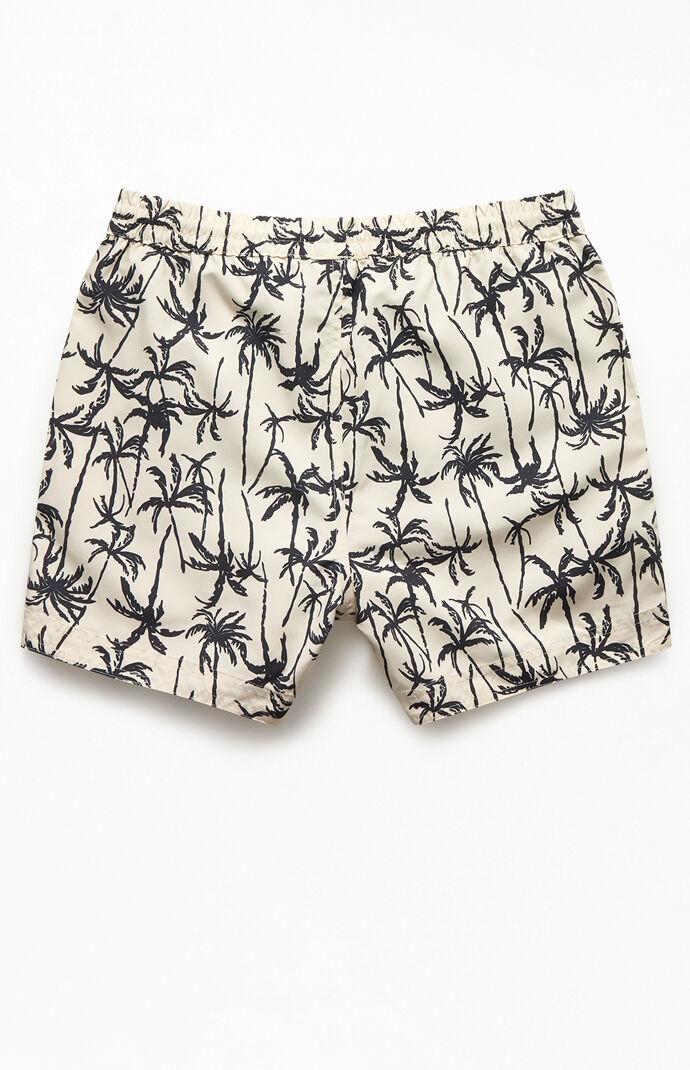 Vintage Palm 15" Swim Trunks