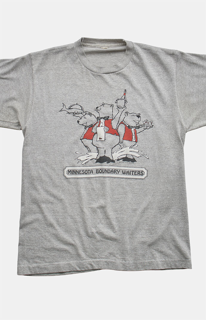 PS VINTAGE 80s Minnesota Waiters Graphic T-Shirt