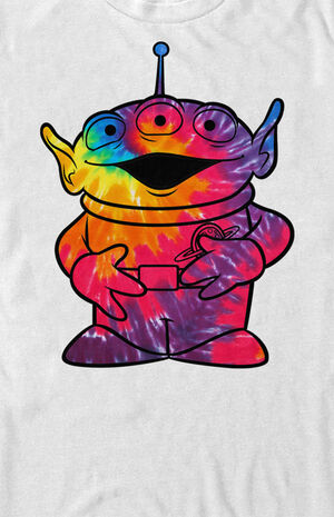 Tie Dye Alien T-Shirt image number 2