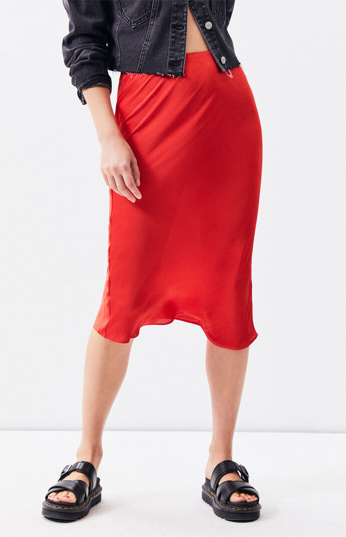bardot mayah leopard skirt