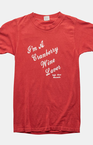 80s I'm a Cranberry Wine Lover Baby Graphic T-Shirt image number 2