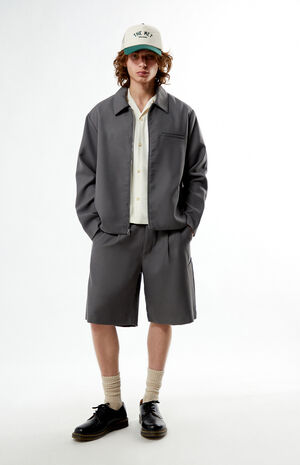 x PacSun Ceremony Zip Up Gas Jacket image number 5