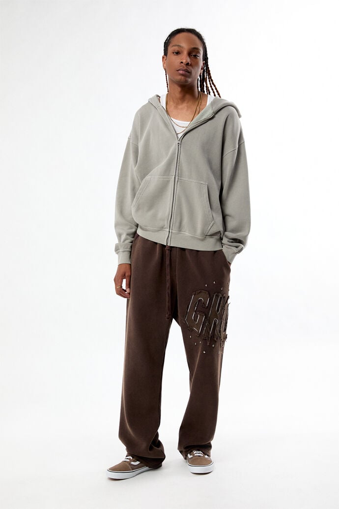 Pacsun Ghost Applique Baggy Sweatpants