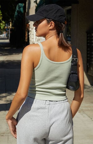 Green Beyonca Tank Top image number 3