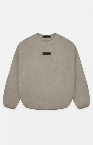 Heather Grey Crew Neck Sweatshirt image number 1
