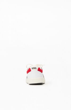 Red & White Leather Lowland CC Shoes image number 3