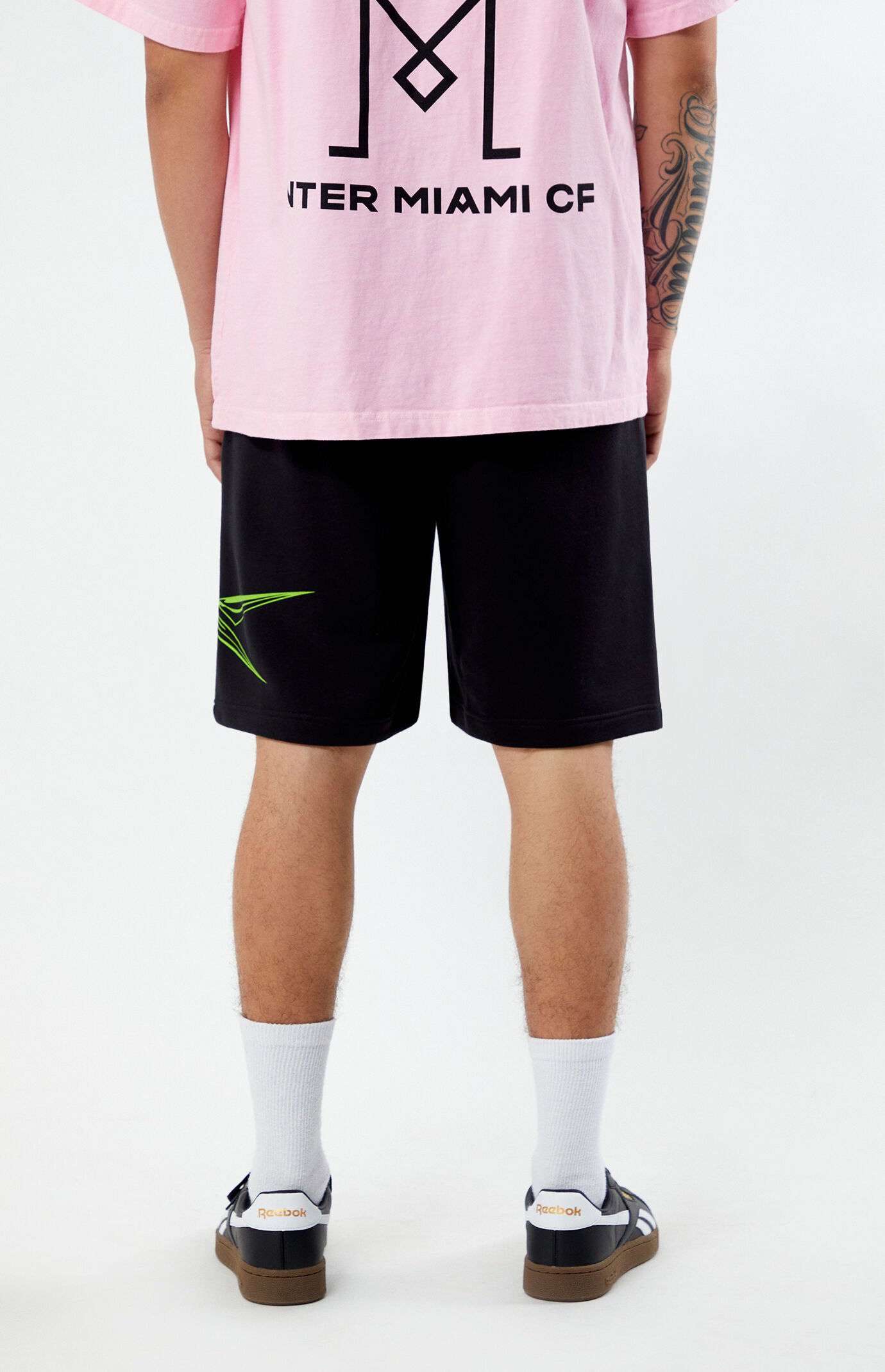 reebok nylon shorts