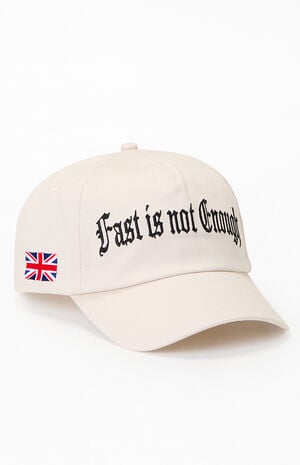 x Pacsun Great Britain Cream Snapback Hat image number 1