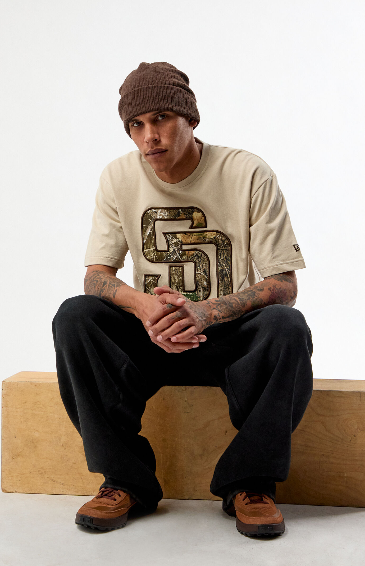 New Era San Diego Padres Real Tree Camo T-Shirt