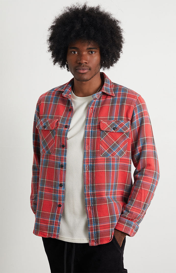 Polo with shop flannel