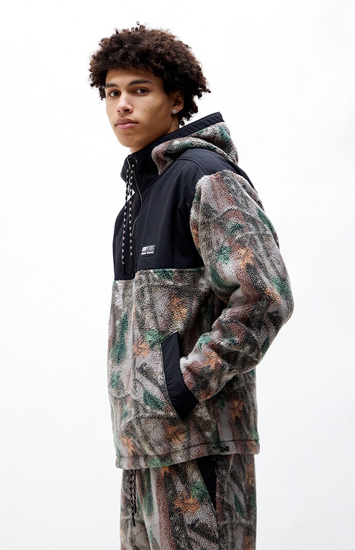 A AP WORLDWIDE x Eddie Bauer Polar Fleece Hoodie PacSun