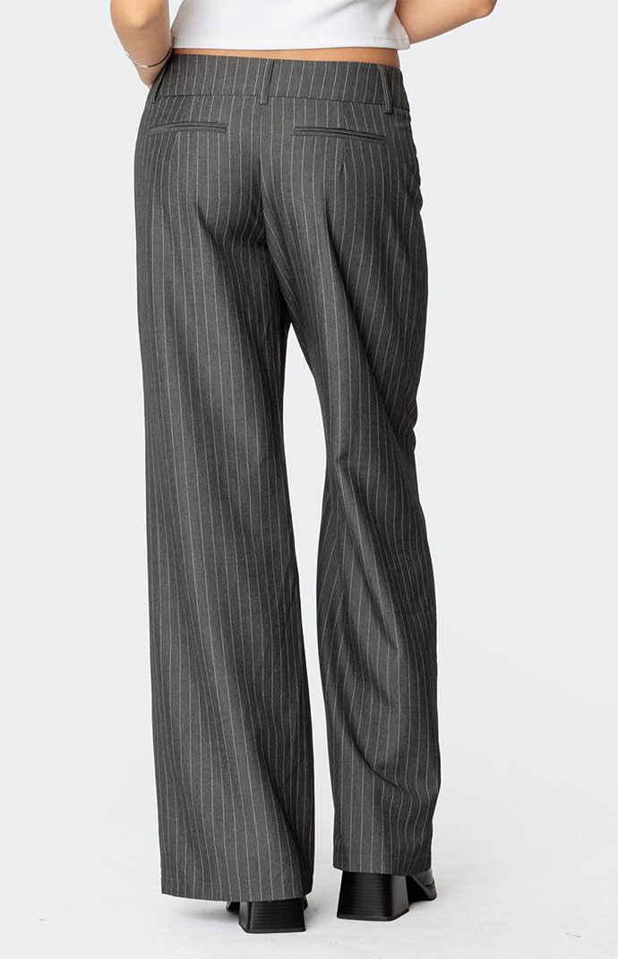 全国どこでも送料無料！ Wide Mayla Edikted Leg PacSun | Trousers Pinstripe パンツ