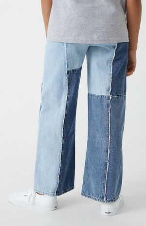 Patchwork Baggy Jeans image number 4