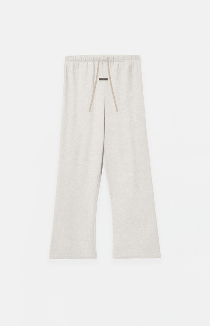Fear of God Kids Heather Oatmeal Flare Sweatpants