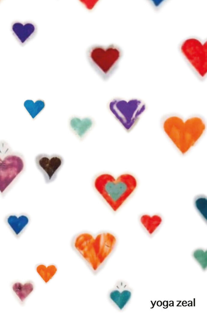 Hearts Yoga Mat