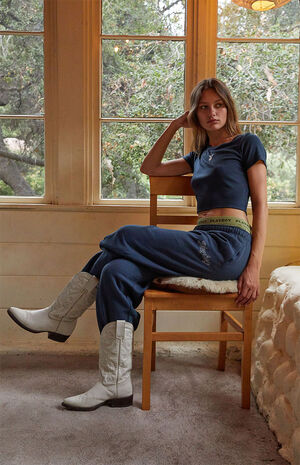 By PacSun Bunny Cropped T-Shirt image number 2