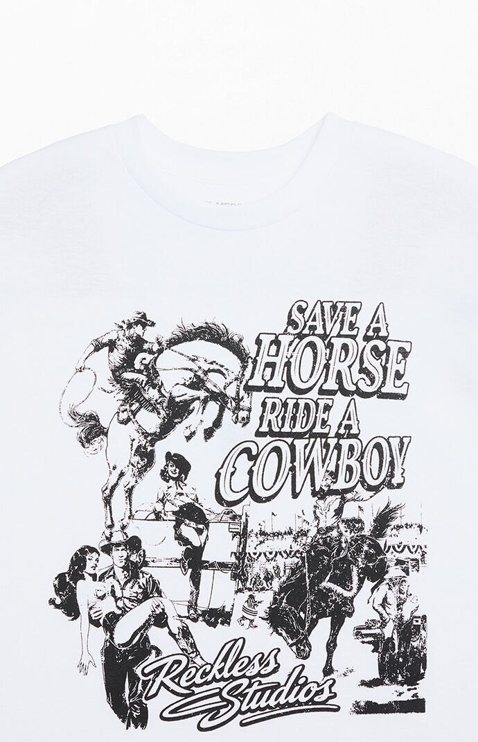 Young & Reckless Ride A Cowboy T-Shirt