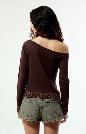 Clarity Off-The-Shoulder Sweater image number 4