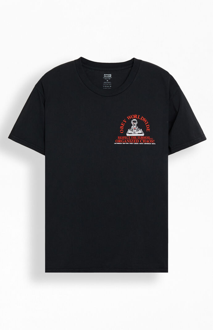 Obey Organized Chaos Pigment T-Shirt | PacSun