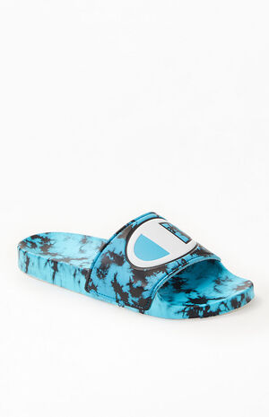 Women's Teal IPO Mystic Slide Sandals image number 1