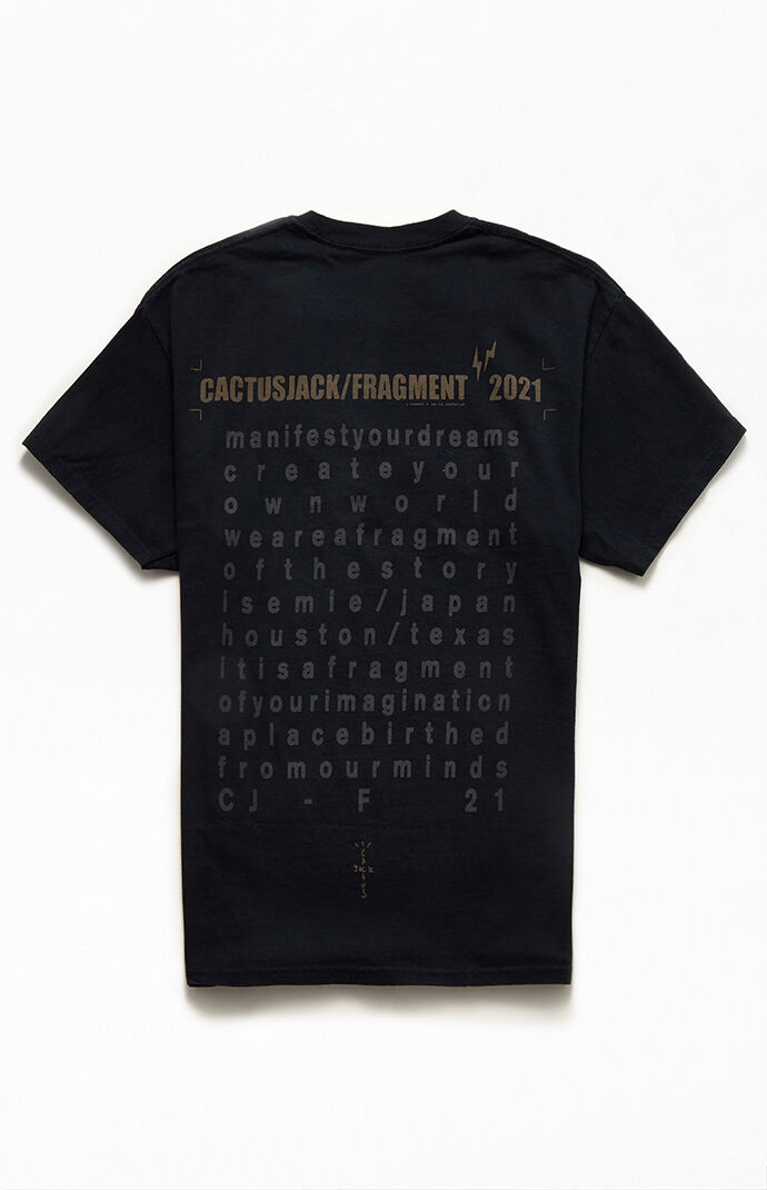 Travis Scott Cactus Jack For Fragment Manifest T-Shirt | PacSun