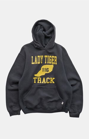 2000s Lady Tiger Track Russell Hoodie image number 1