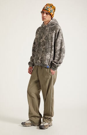 Olive&nbsp;Bolton Baggy Track Pants image number 6