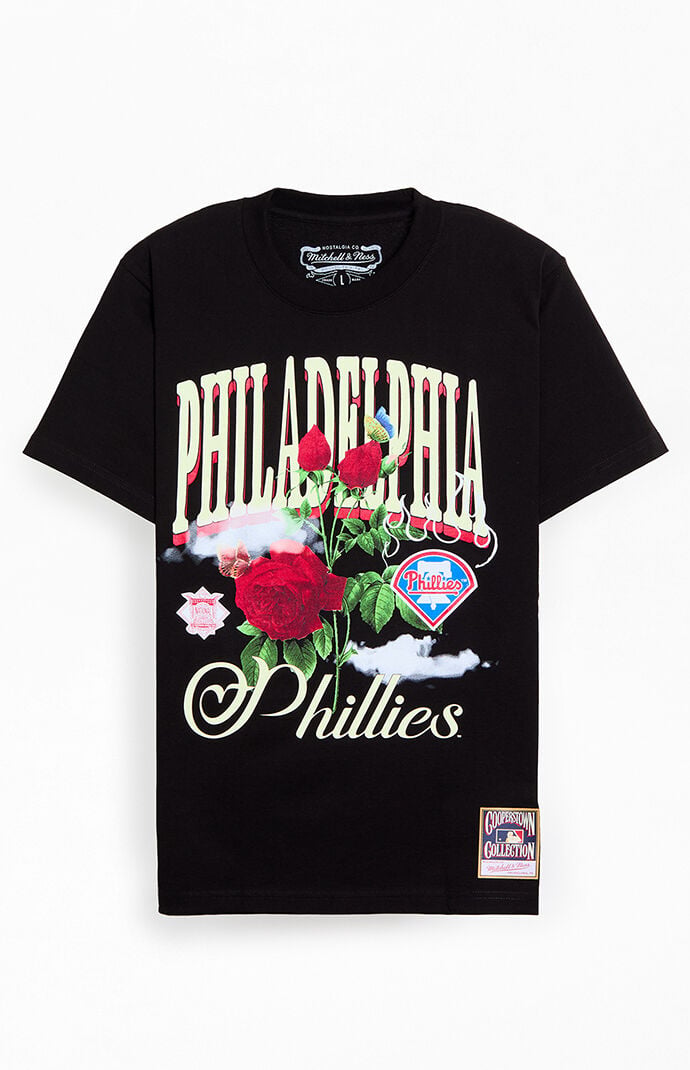 Mitchell & Ness Phillies Floral T-Shirt
