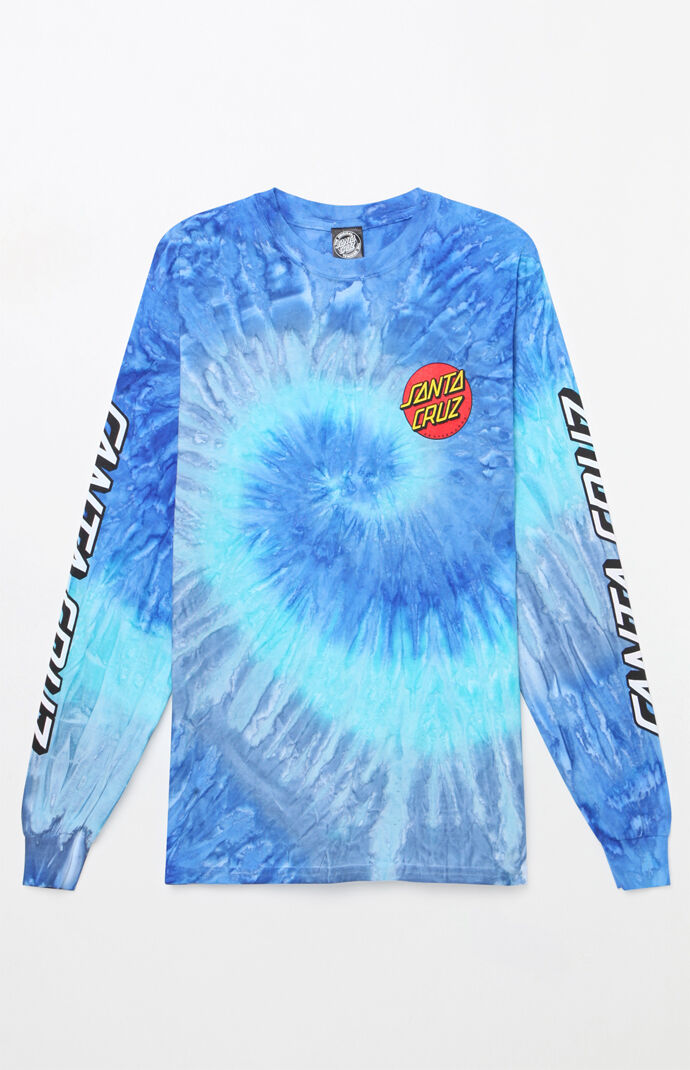 Santa Cruz Classic Dot Tie Dye Long Sleeve T Shirt Pacsun Vans & santa cruz skateboards collaborationmodeled in 3d plus (3d software for shoes).render with maxwell render.post production in photoshop. santa cruz