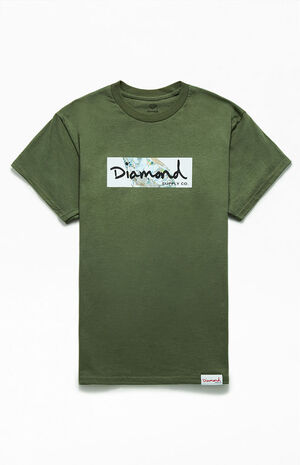 Clear Diamond Box Logo T-Shirt image number 1