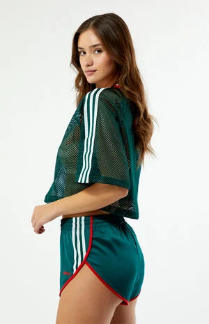 Green Mesh Short Sleeve Jersey image number 2