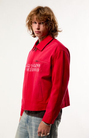 Speedway Canvas Zip Up Jacket image number 3